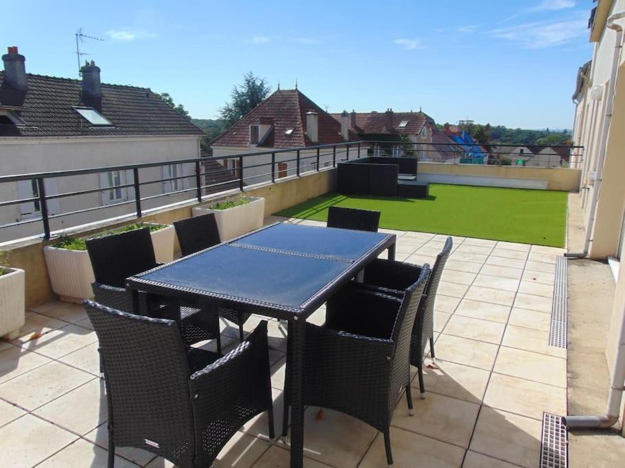 3 Pieces Grande Terrasse Apartment Montévrain Exterior foto